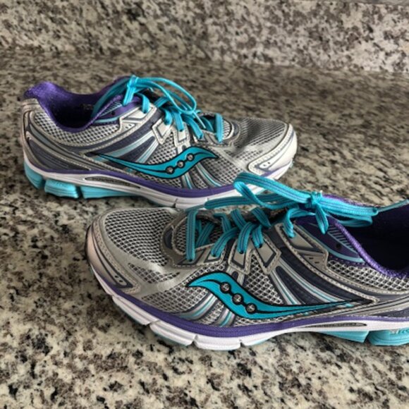 Share Saucony Omni 13 blue/purple running shoes (size 10 women), running, SALE! - Picture 7 of 10